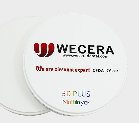 16 Shades Multilayer Zirconia Block CAD CAM Ceramics Denture Material