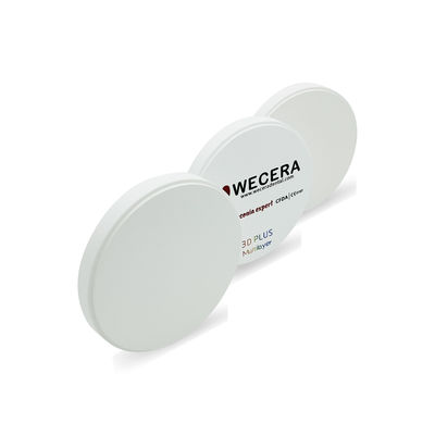 Sintering Temperature 1500C Three-Dimensional Zirconia Structure in 16 Vita Colors and 3 Bleach Colors Ideal for Dental