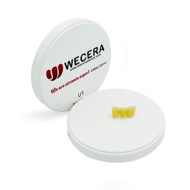 A1 A2 A3 Anterior Zirconia Disc Dental Multilayer For Esthetic Restoration