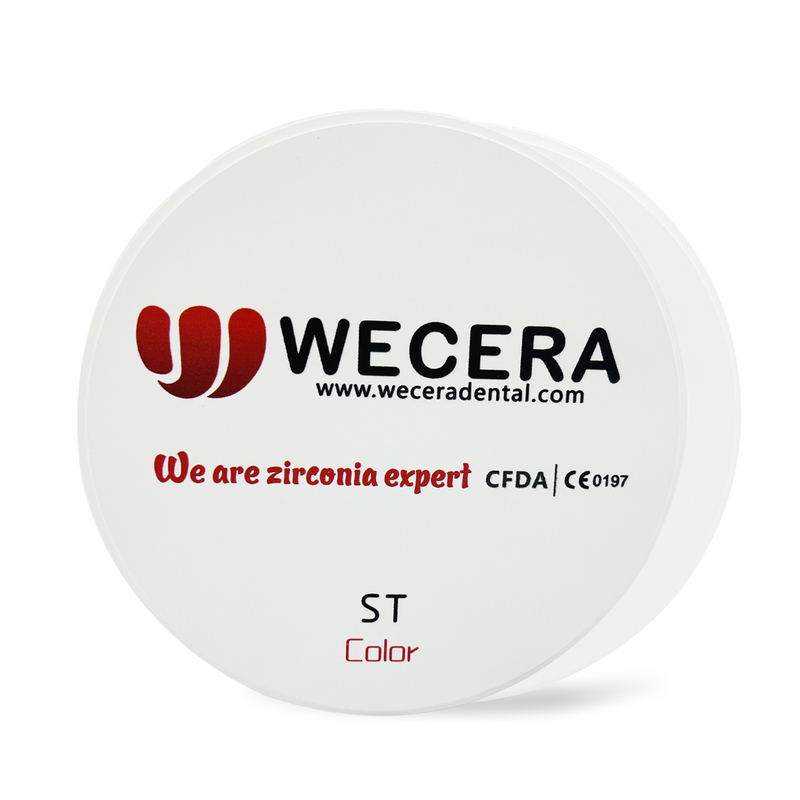 2.8g/Cm3 Super Translucent Dental Zirconia 100μg/cm2 C2 D98*20mm