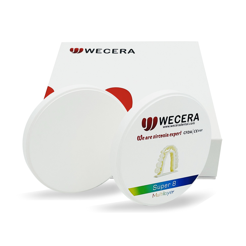 16 Vita Shades Multilayer 3D Pro Zirconia Disc Dental For Anterior Posterior